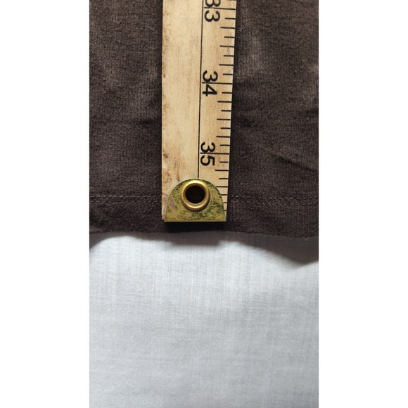 Premise Women’s Brown Short Sleeve Dress Rayon Spandex Stretch Size XS Pull Over - Picture 11 of 13
